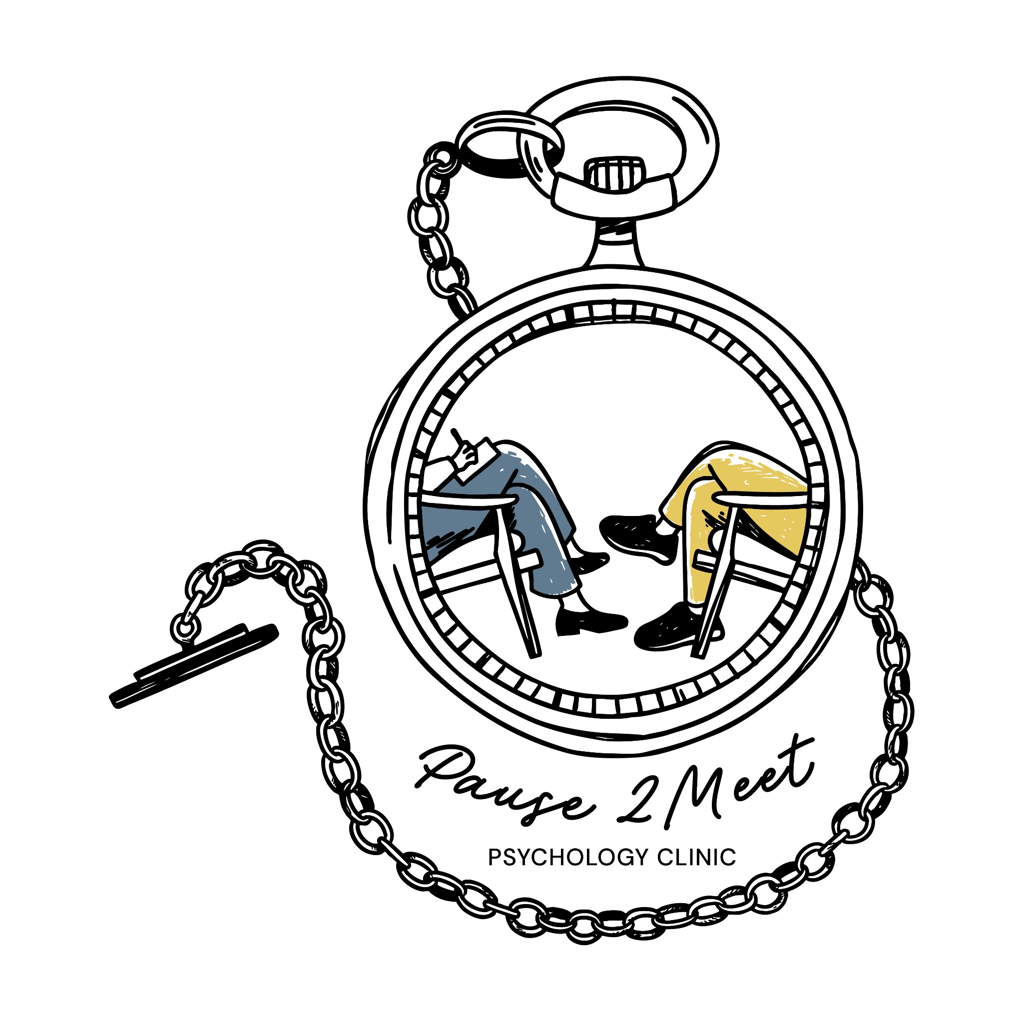 Pause 2 Meet Psychology Clinic Logo